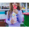 Unikátní dětská nerezová třívrstvá termoláhev Cool Bottles Kids s 3D potiskem mořská víla