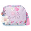 Dětská kabelka přes rameno – Enso Full of Flowers, světle fialovo-modrá