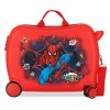Dětský kufr na kolečkách a odrážedlo 2v1 – Joummabags Spiderman, červená