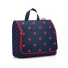 REISENTHEL TOILETBAG XL MIXED DOTS RED 01