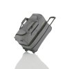 TRAVELITE cestovní taška na kolečkách basics wheeled duffle S grey / green šedá