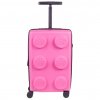 LEGO Luggage Signature 20 Expandable Světle fialový růžový kufr