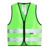 Dětská Reflexní vesta zelená na zip
