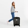 Cestovní kufr ABS Movom Free Dots 55 cm dívčí