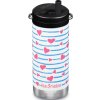 Termolahev Klean Kanteen TKWide w Twist Cap heart stripe 355 ml 02