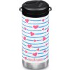 Termoska Klean Kanteen TKWide w Twist Cap heart stripe 355 ml 01