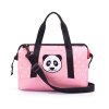 Dětská cestovní taštička REISENTHEL ALLROUNDER XS KIDS PANDA DOTS PINK