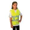 Dětská reflexní vesta velikost XS s potiskem splňuje EN 1150
