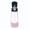 b.box Lahev na pití s brčkem 600 ml Indigo Rose 2