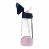 b.box Lahev na pití s brčkem 600 ml Indigo Rose 3