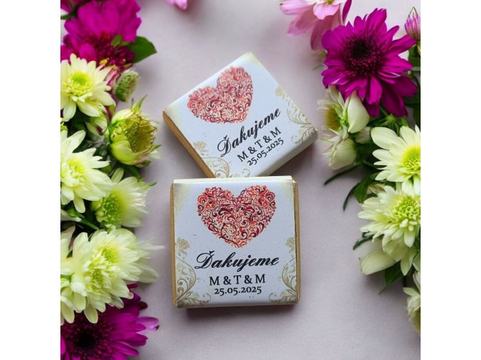 svadobná čokoládka