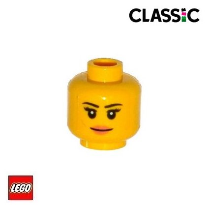 LEGO Hlava potištěná /A0130