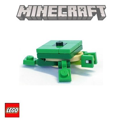 LEGO Figurka Želva / Turtle 21152  Minecraft