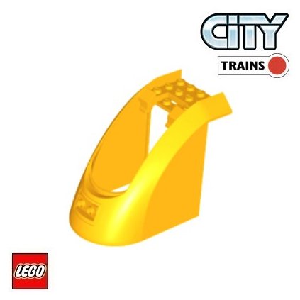 LEGO VLAK - PŘEDNÍ PANEL 6x9x7