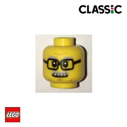 LEGO Hlava potištěná /A0090