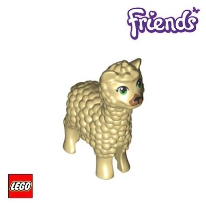 LEGO Lama světle béžová 41432  Friends