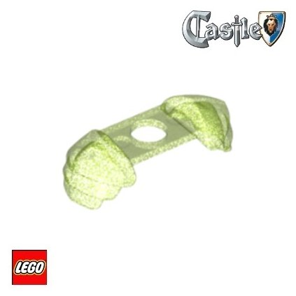 LEGO BRNĚNÍ 37614 / světle zelené se třpytkami  CASTLE