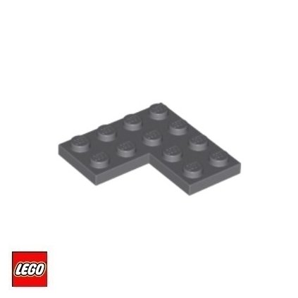 LEGO Podložka L 4x4 (2639) / Tmavě šedá