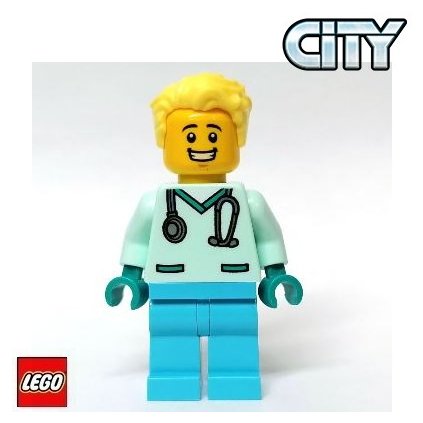 LEGO Figurka Dr. Spetzel 60330  CITY