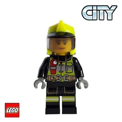 LEGO FIGURKA Hasička 60320  CITY - Fire - Hasiči