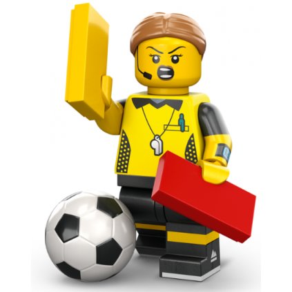 LEGO 71037 Minifigurka 24. série - Fotbalová rozhodčí