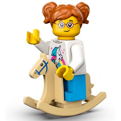 LEGO 71037 Minifigurka 24. série - Dívka na houpacím koni