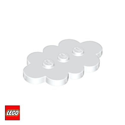 LEGO Upravená Dlaždice 3x5 Mráček (35470)