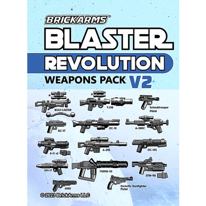 BrickArms Blaster Weapons Pack Revolution V2 1