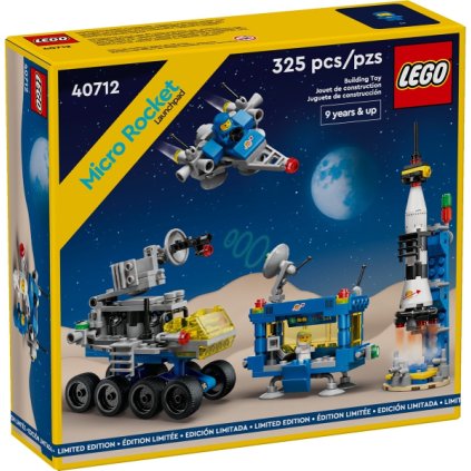 LEGO® 40712 Miniaturní startovací rampa pro raketu