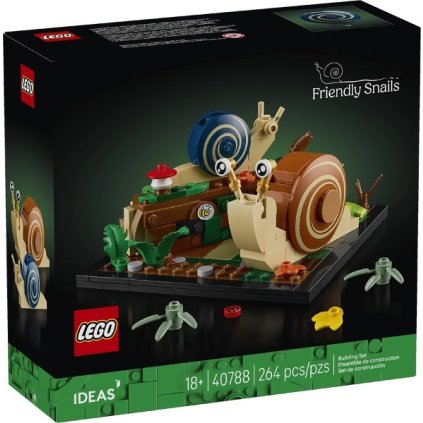 LEGO® Ideas 40788 Přátelští hlemýždi