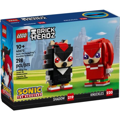 LEGO® BrickHeadz 40672 Sonic the Hedgehog™: Knuckles a Shadow