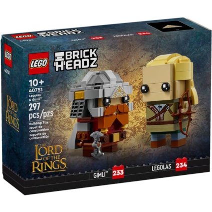 LEGO® BrickHeadz 40751 The Lord of the Rings: Legolas a Gimli™