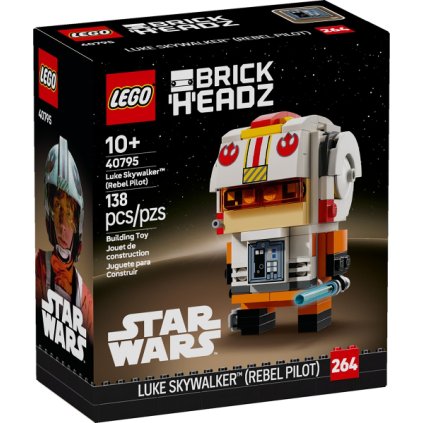 LEGO® BrickHeadz 40795 Star Wars: Luke Skywalker™ (Pilot povstalců)