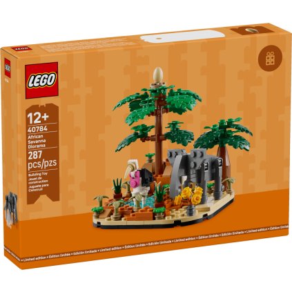 LEGO® 40784 Diorama Africká savana