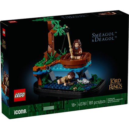 LEGO® Icons™ 40761 Pán prstenů: Sméagol™ a Déagol™