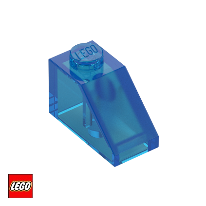 3040 14 Tmavě Modrá Průhledná frame3 D
