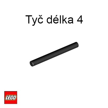 LEGO TYČ délka 4 (30374)