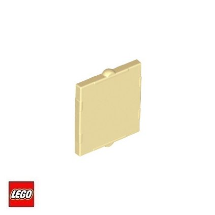 LEGO Výplň rámu 1x2x2 (OKNO,SKLO)