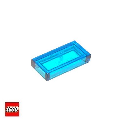 LEGO Dlaždice 1x2 průhledná (3069)