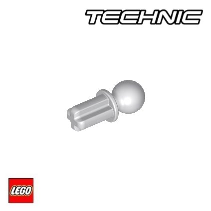 LEGO HŘÍDEL AXLE S KULOVOU HLAVOU délka 2