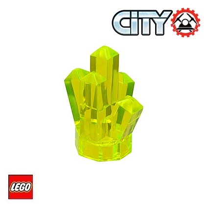 LEGO KRYSTAL neonově zelená