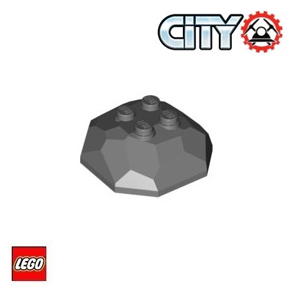 LEGO BALVAN, Vrchní díl, Tmavě Šedý / 30293 42284