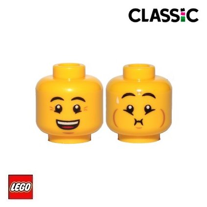 LEGO Hlava potištěná /A0061
