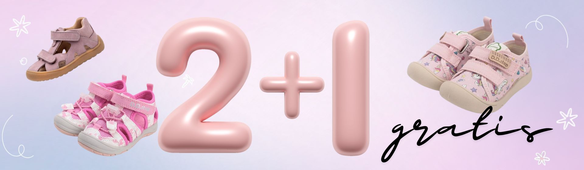 2+1 gratis