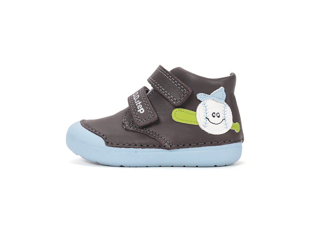D.D.Step celokožené topánky - S066-61414B - Marine Grey