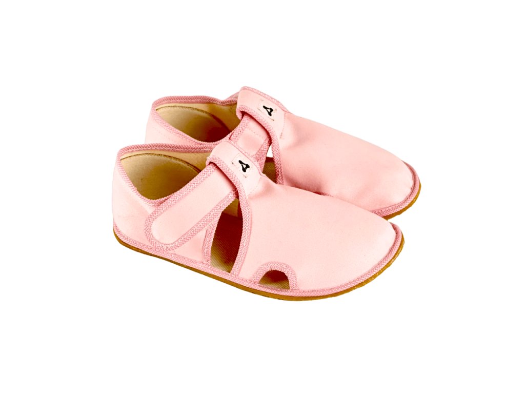 ANTAL RASCAL Basic Pink barefoot papučky ružové uzavretá špička