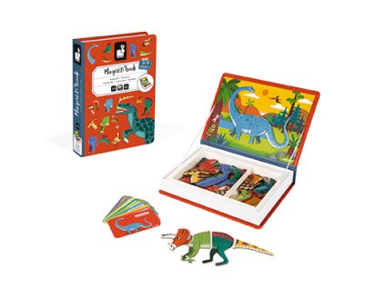 Janod Magnetibook Dinosaury