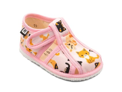 papuce macky ruzove 2949