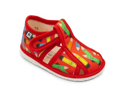 papuce ceruzky cervene 2891