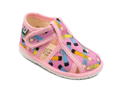 papuce ceruzky ruzove 3051